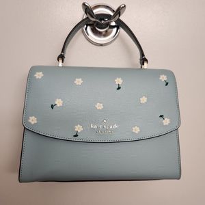 Kate Spade Lea Embroidered Daisy Satchel